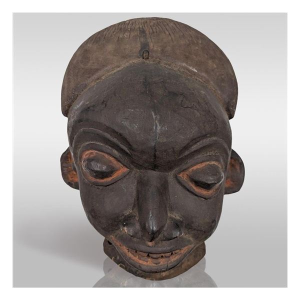 Vintage Carved Wood African Tribal Cameroon Mask