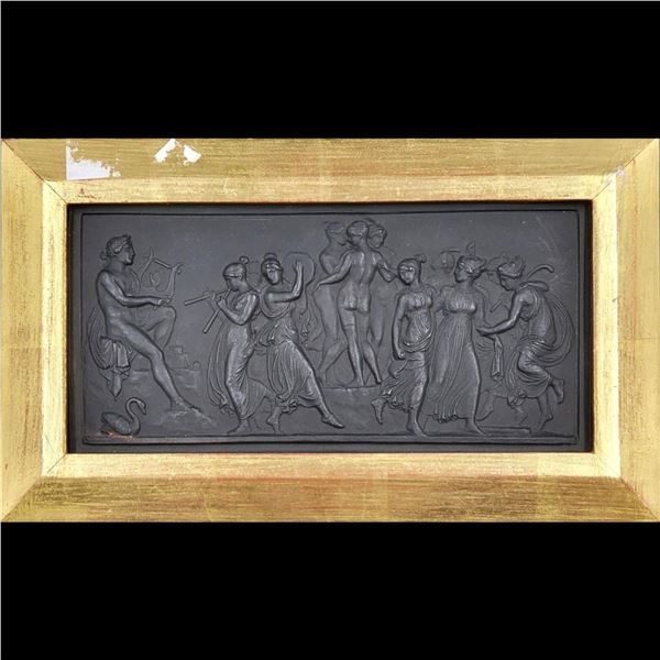 High Relief Plaque Of Mythical Scene
