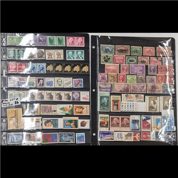 3 Stock Sheet Of About 130 Stamps