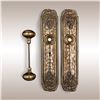 Image 1 : Vintage Savoy Door Plates And Knob Handle