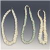 Image 1 : Grouping Of 3 Vintage Shell Necklaces, Possibly Snail