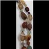 Image 5 : Set Of 3 Large Carved And Polished Precious Stone Beaded Necklaces