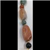 Image 9 : Set Of 3 Large Carved And Polished Precious Stone Beaded Necklaces