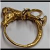 Image 8 : A Fine Pair Of Gold Gazelle Hoop Earrings, Untested
