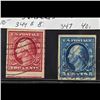 Image 8 : 16 Piece Lot Of Washington General Issues From 1908 To 1910
