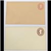 Image 1 : Two Piece 19th Mint Stamp, Scott Number U35 3 Cent Washington And Scott Number U123 2 Cent Brown