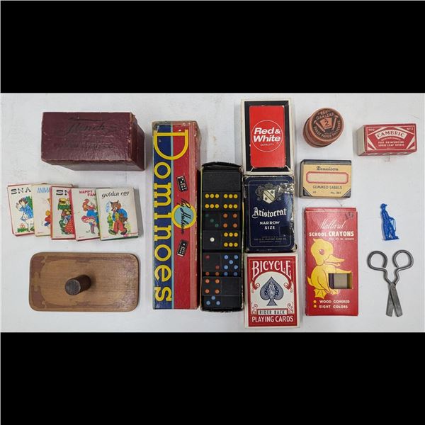 Large Lot Of 1930s-1950s Era Toys, Games, And Other Children’s Entertainments