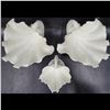 Image 2 : 3 Royal Worcester Porcelain Shell Dishes