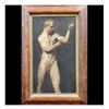 Image 1 : After Patrick Angus Oil Painting Male Nude Unsigned On Board