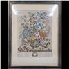 Image 1 : 18th C Henry Fletcher Color Engraving "12 Months Of Flowers" May