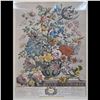 Image 2 : 18th C Henry Fletcher Color Engraving "12 Months Of Flowers" May