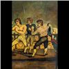Image 3 : A Large Antique Lithograph "The Art Of Boxing"