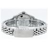 Image 7 : Rolex Ladies Quickset Stainless Steel Green Vignette Diamond And Emerald Datejus