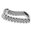 Image 7 : Rolex Ladies Quickset Silver Roman White Gold Bezel With Hidden Clasp Jubilee Ba