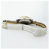 Image 8 : Rolex Mens Two Tone White Roman Pyramid Diamond Bezel Datejust Wristwatch 36MM