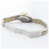 Image 9 : Rolex Ladies Quickset 18K Yellow Gold And Steel Green Vignette Diamond And Emera