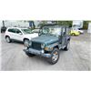 Image 1 : *TOW* 2000 JEEP YJ SPORT GREEN VIN 1J4FA49S7YP743187