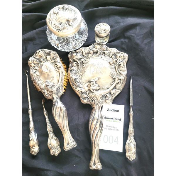 Unger Bros Art Nouveau Sterling Silver c 1903 A