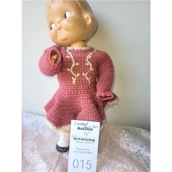 Antique Campbell Soup Doll A