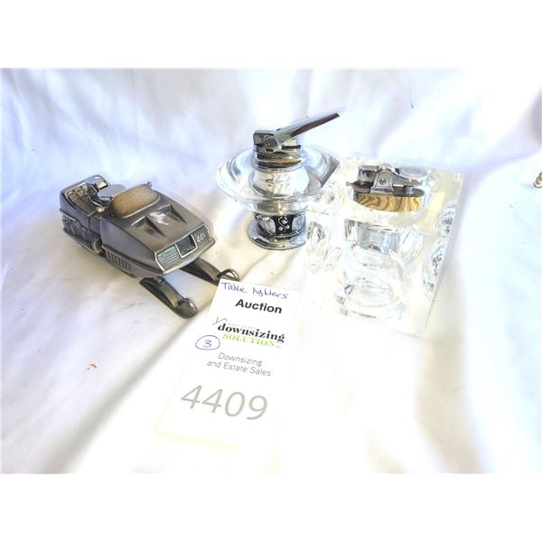 Vintage Table Lighters A