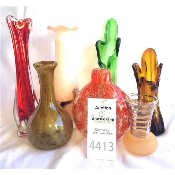 Art Glass  Vases A
