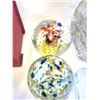 Image 4 : Art Glass Paperweights & More A