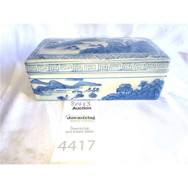 Vintage Porcelain Container A
