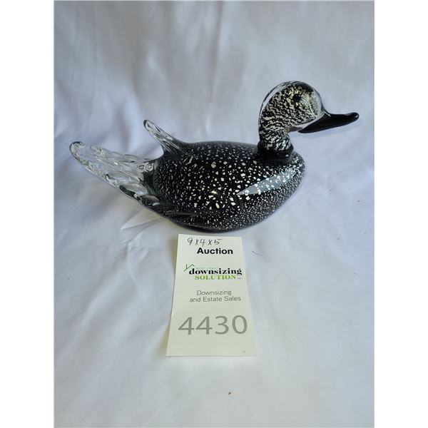 Art Glass Duck A