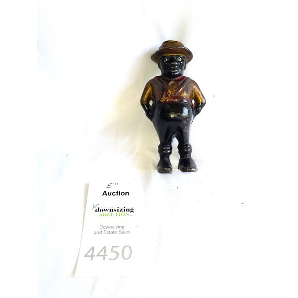 A C Williams Sharecropper Cast Iron Bank A