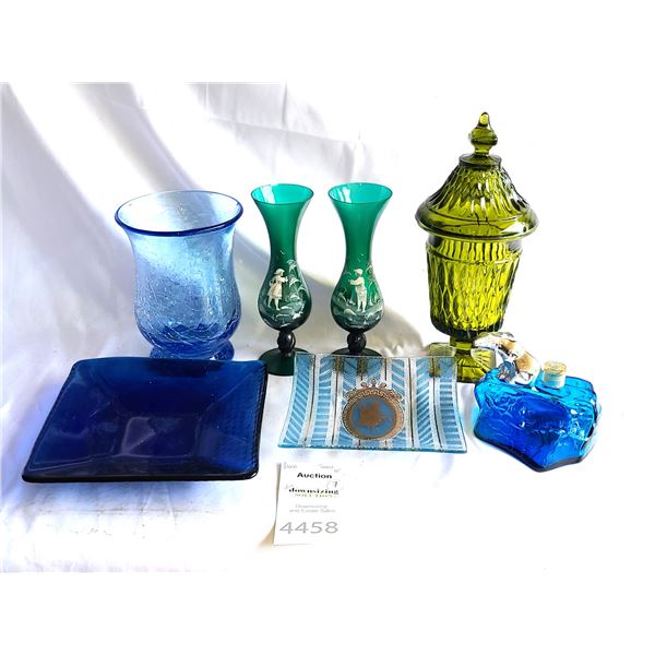 Vintage Coloured Glass A