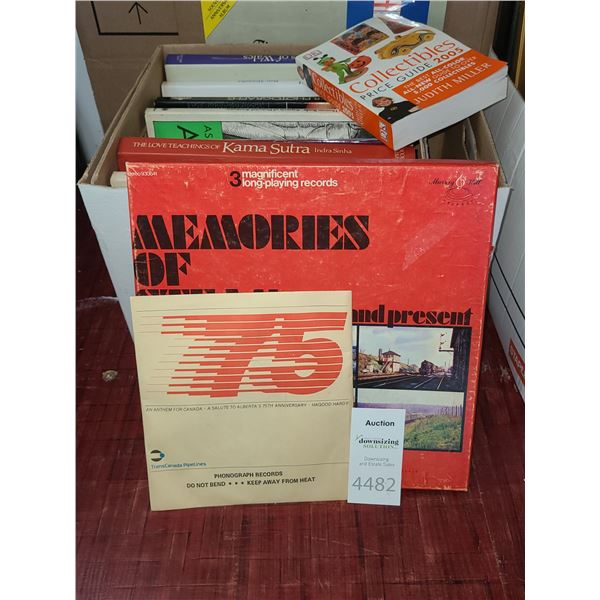 Box Of Coffee Table Books A