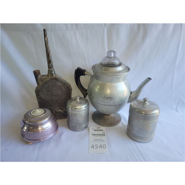 Aluminum Coffee Perculator & More A