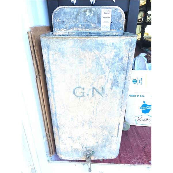 Great Northern Railway Water Cooler A