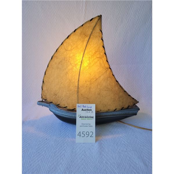 Sail Boat Lamp A