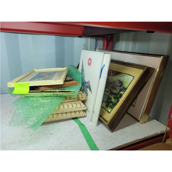 Framed & First Nations Art A