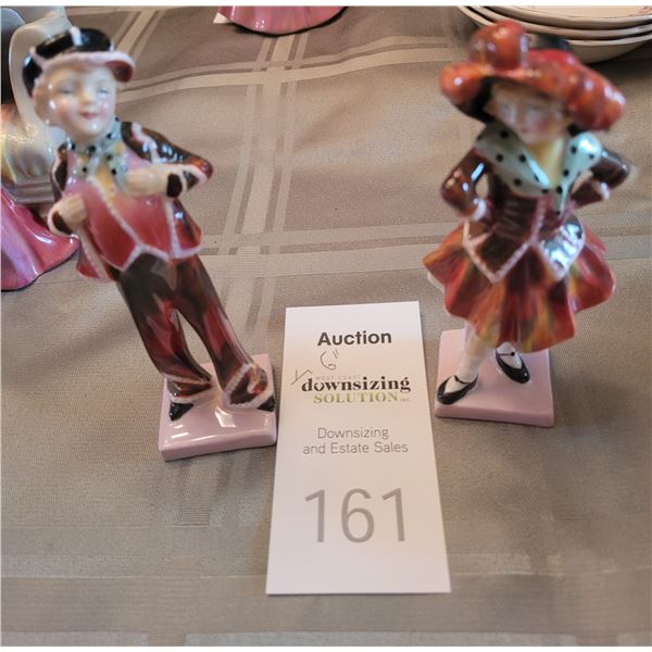 Royal Doulton Pearly Girl & Pearly Boy A