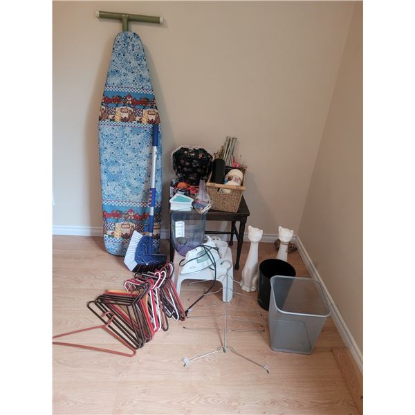 Knitting, Ironing, Sewing A