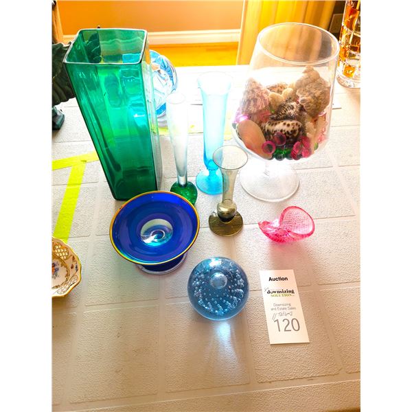 Vases, Paper Weight, Shell Decor A