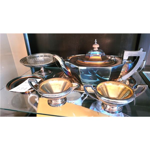Silverplate Tea Set A