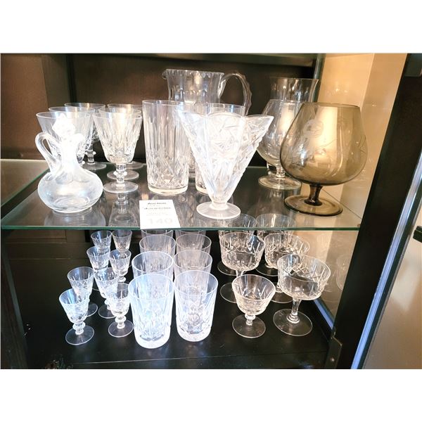 Crystal, Glass Ware A