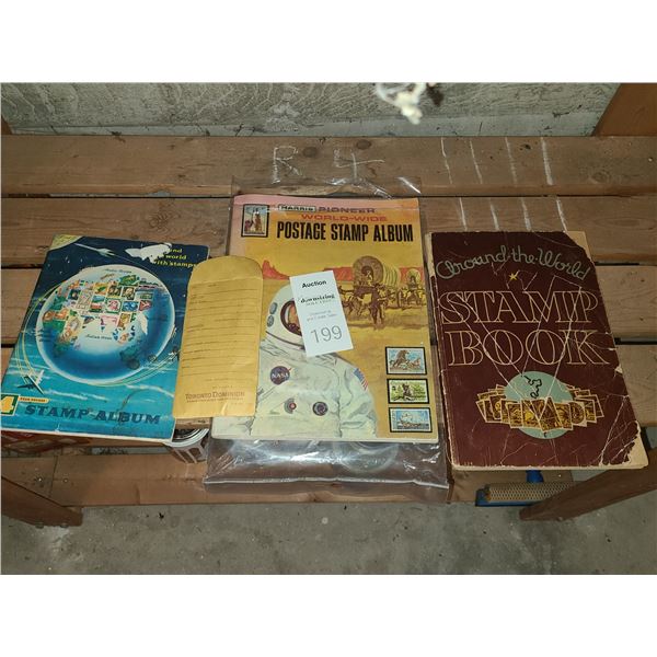 Stamp collection, stamps A