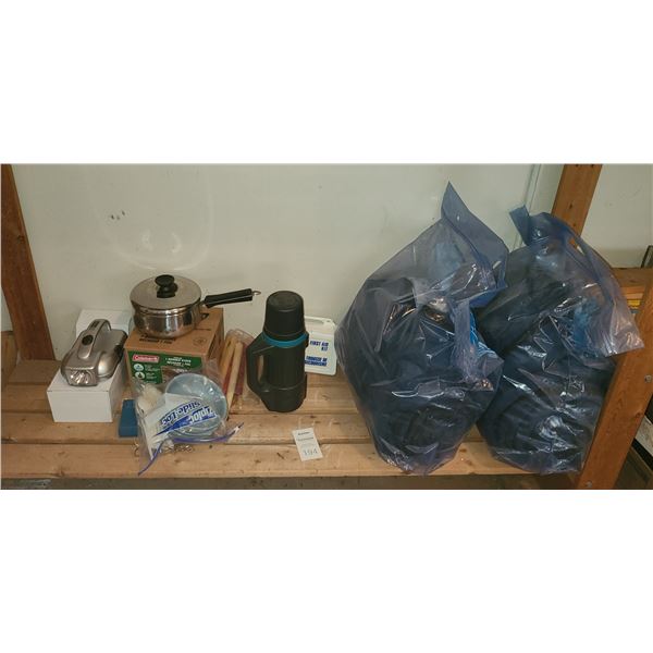 Sleeping bags, camping A