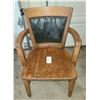 Image 1 : Antique oak office chair A