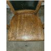 Image 3 : Antique oak office chair A