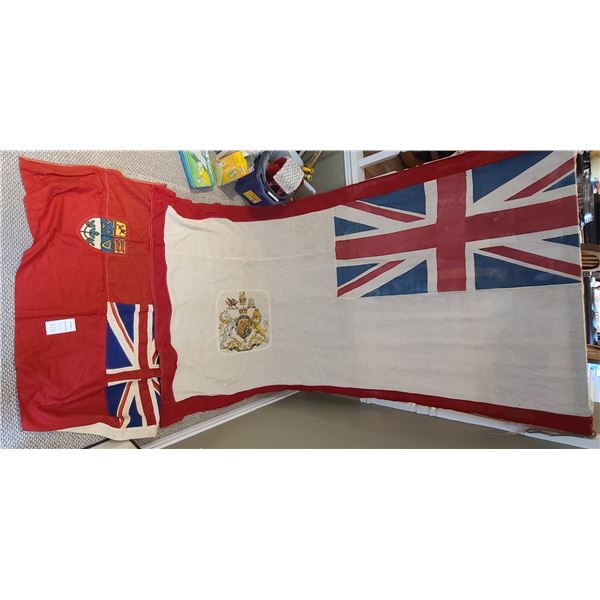 Vintage BC flag and other A