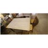 Image 5 : 52" X 36" X 36"H DINNING ROOM TABLE COMES WITH FOUR CHAIRS AND TABLE LEAF