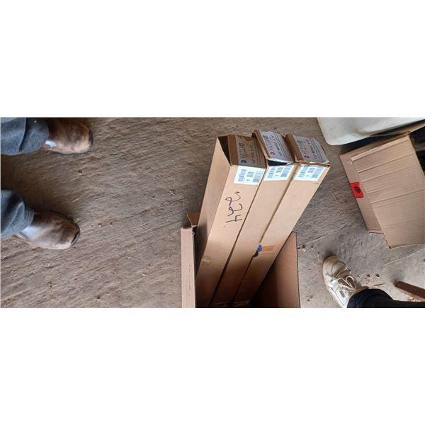 THREE 1/2" X 18" FROST FREE FAUCETS