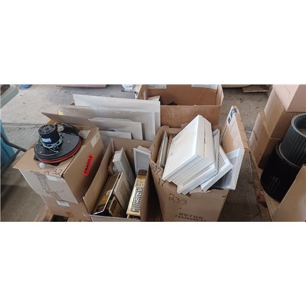 FLOOR REGISTERS - AIR DUCTS AND VENTS