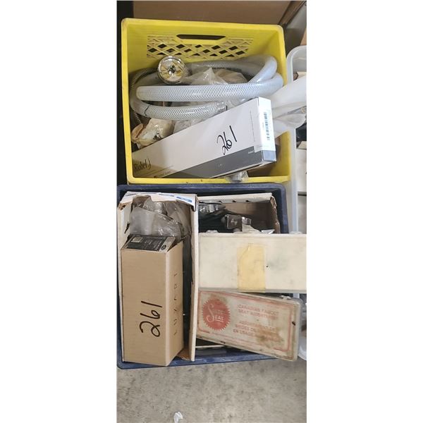 TOILET PARTS, SEATS AND HOSES