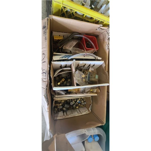 ASSORTED BRASS FITTINGS